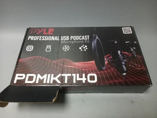 PYLE PROFESSIONAL USB PODCAST MICROPHONE KIT PDMIKT140