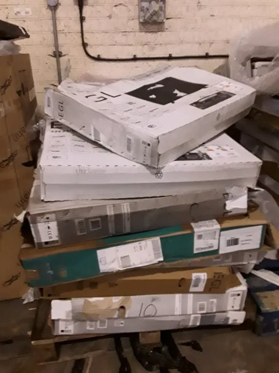 PALLET CONTAINING APPROXIMATELY 10 ASSORTED BOXED TVS