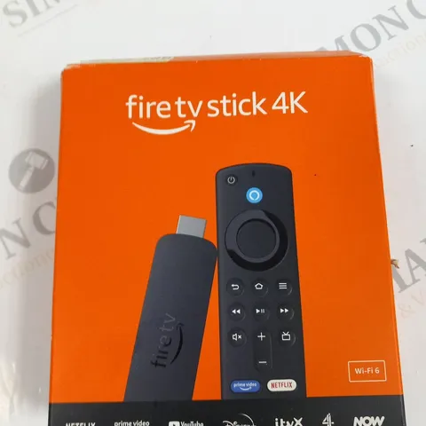 BOXED AMAZON FIRE TV STICK 4K