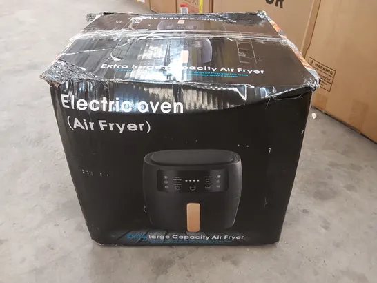 BOXED 8L BLACK AIR FRYER (1 BOX)