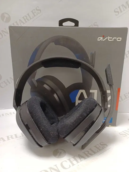 ASTRO GAMING A10 PS4 HEADSET BLUE