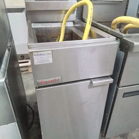 FAST FRI FF18 SINGLE TANK, TWIN BASKET GAS FRYER