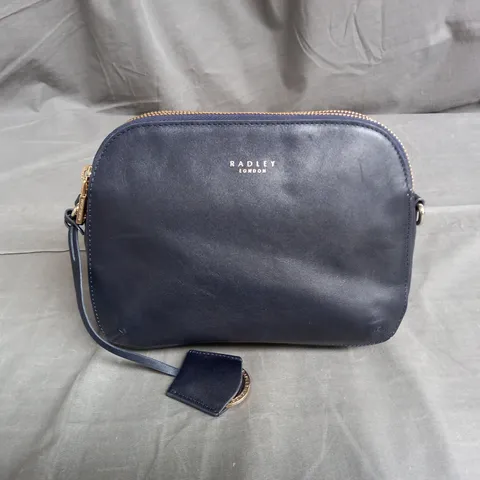 RADLEY LONDON LEATHER BAG IN NAVY 