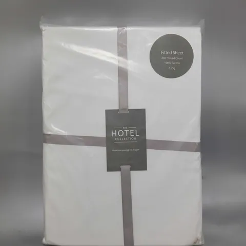 THE HOTEL COLLECTION KING SIZE FITTED SHEET