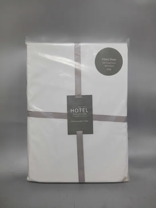 THE HOTEL COLLECTION KING SIZE FITTED SHEET