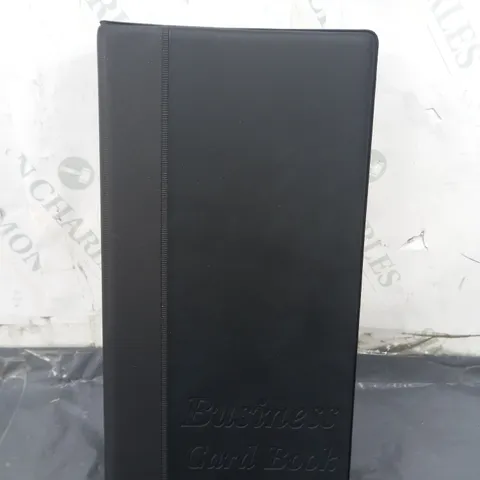 BOX OF APPROXIMATELY 10 CONCORD BUSINESS CARD BOOK IN BLACK