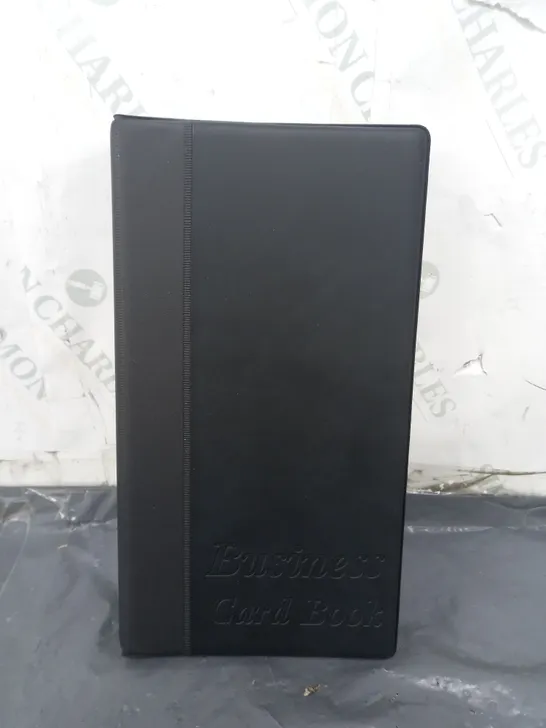 BOX OF APPROXIMATELY 10 CONCORD BUSINESS CARD BOOK IN BLACK