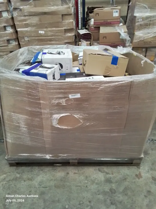 PALLET OF APPROXIMATELY 174 UNPROCESSED RAW RETURN HIGH VALUE ELECTRICAL GOODS TO INCLUDE;