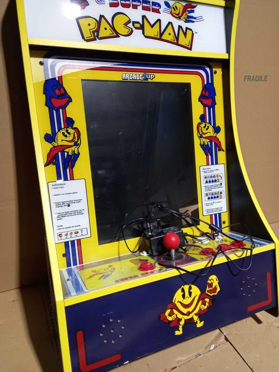 ARCADE1UP PARTYCADE PLUS 17" LCD MACHINE - SUPER PACMAN