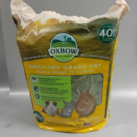 SEALED OXBOW ORCHARD GRASS HAY 