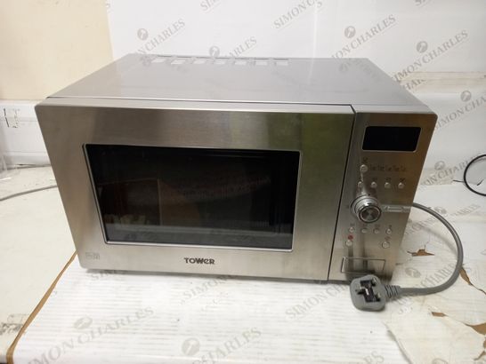 TOWER DUAL HEATER COMBO OVEN/MICROWAVE/GRILL STAINLESS STEEL