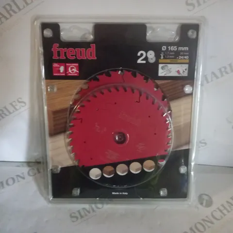 FREUD FR07W007H 165X20MM 24T/40T TWIN PACK CIRCULAR SAW BLADES 2PK