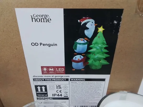 LOT OF APPROXIMATELY 14 ASSORTED AS NEW SEASONAL THEMED HOMEWARE ITEMS TO INCLUDE ALICE DINNER SETS, SHAPED MUGS AND INFLATABLE PENGUIN