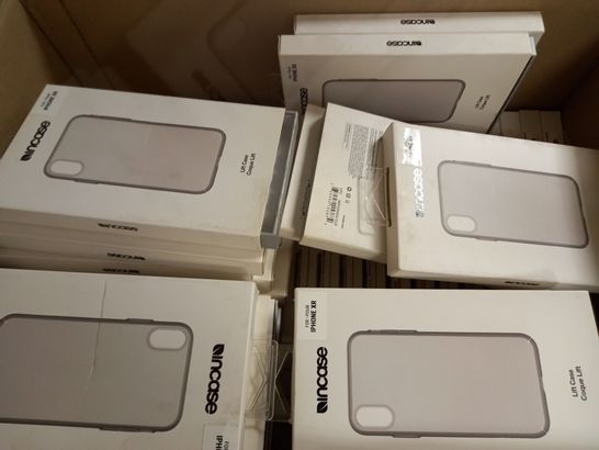 BOX OF APPROX 80 INCASE IPHONE XR PROTECTIVE CASES - CLEAR
