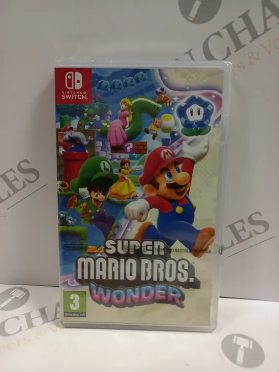 SEALED SUPER MARIO BROS WONDER FOR NINTENDO SWITCH 