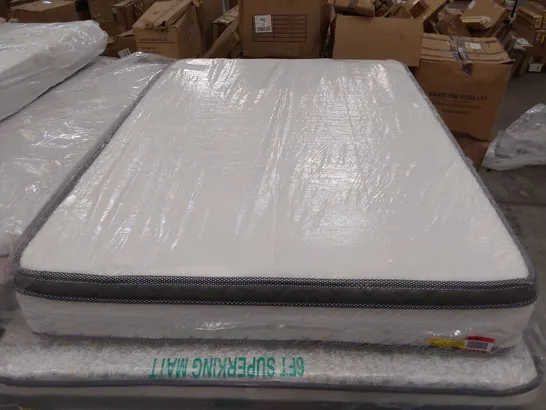 QUALITY BAGGED 4'6" DOUBLE CALTHORPE PILLOW TOP POCKET SPRUNG MATTRESS