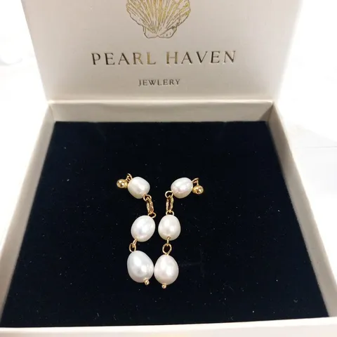 BOXED PEARL HAVEN EARRINGS