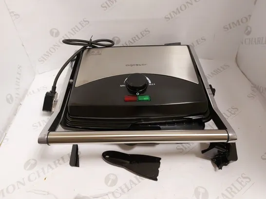 AIGOSTAR STAINLESS STEEL PANINI MAKER