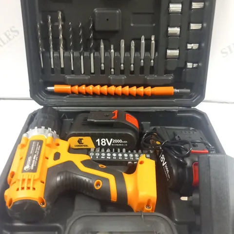 CONENTOOL CORDLESS DRILL WITH 2 BATTERIES