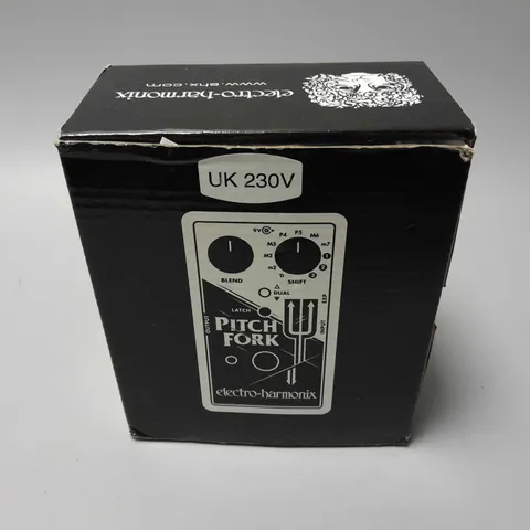 BOXED ELECTRO-HARMONIX PITCH FORK PEDAL