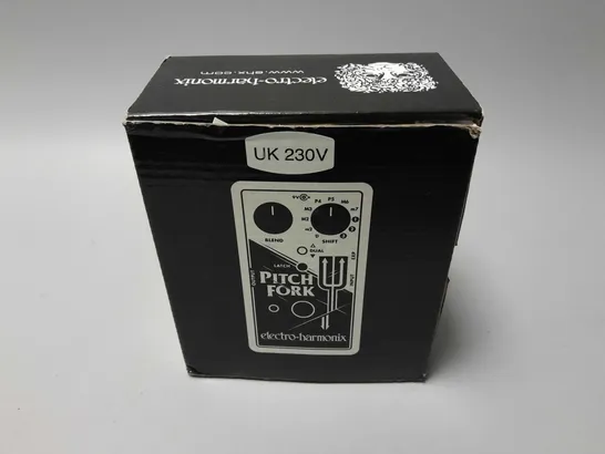 BOXED ELECTRO-HARMONIX PITCH FORK PEDAL