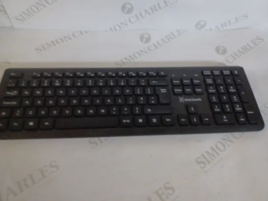 BLACK WEB WIRELESS SILENT KEYBOARD