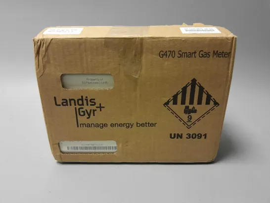 BOXED LANDIS+GYR G470 SMART GAS METER