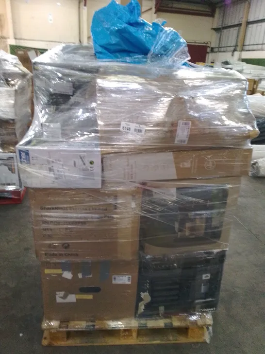 PALLET OF APPROXIMATELY 23 UNPROCESSED RAW RETURN HOUSEHOLD AND ELECTRICAL GOODS TO INCLUDE;