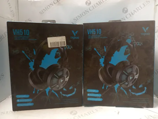 BOX OF 2 SEALED VAPOO VH510 GAMING HEADSET 