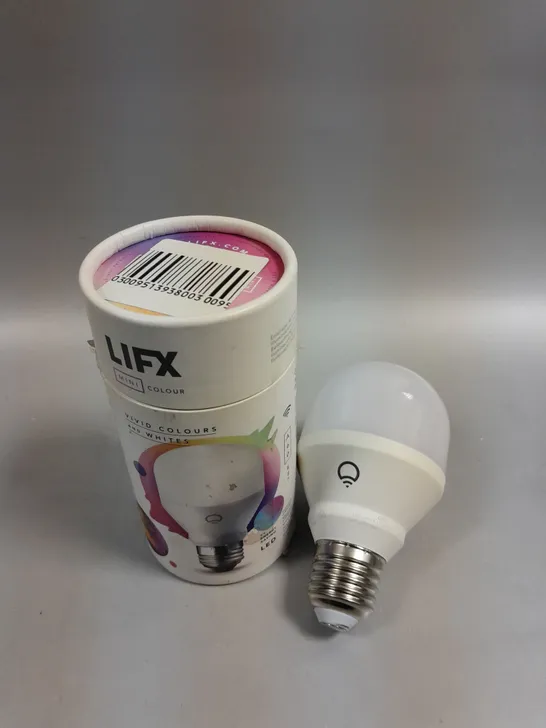 BOXED LIFX MINI COLOUR WIFI LIGHT BULB