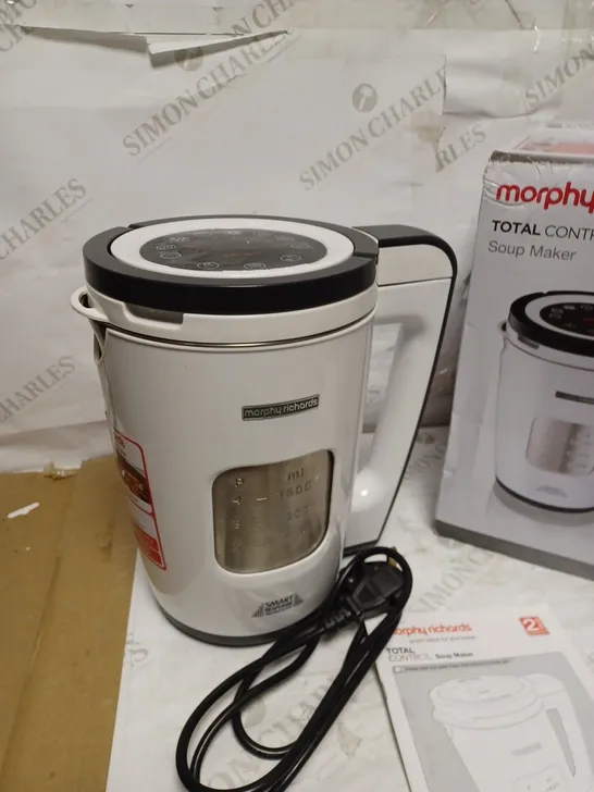 MORPHY RICHARDS TOTAL CONTROL SOUP MAKER