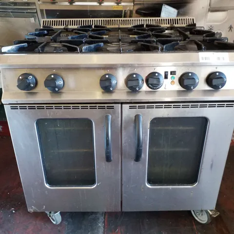 MOORLAND VULCAN 6 BURNER GAS COOKER