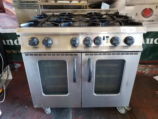 MOORLAND VULCAN 6 BURNER GAS COOKER