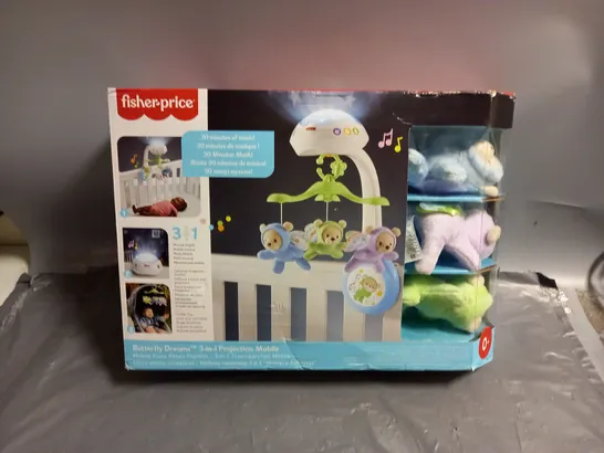 FISHER PRICE BUTTERFLY DREAMS 3-IN-1 PROJECTION MOBILE