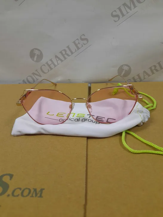 TED BAKER ROSE TINTED GLASSES 