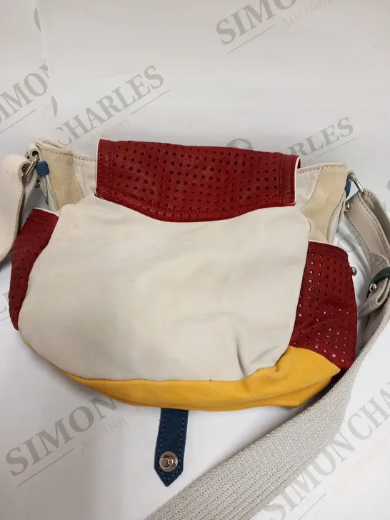 ISABEL MARANT RED YELLOW, BEIGE BAG