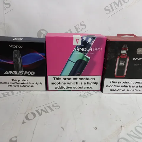 ASSORTED 40 E-CIGARATTES TO INCLUDE INNOKIN ENDURA T1811, GEEKVAPE B60, AND GEEKVAPE 1FC ETC.