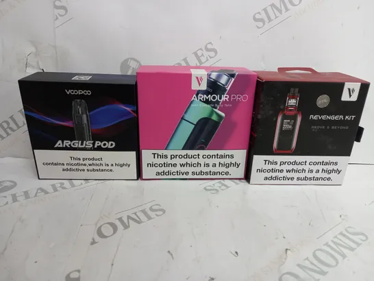 ASSORTED 40 E-CIGARATTES TO INCLUDE INNOKIN ENDURA T1811, GEEKVAPE B60, AND GEEKVAPE 1FC ETC.