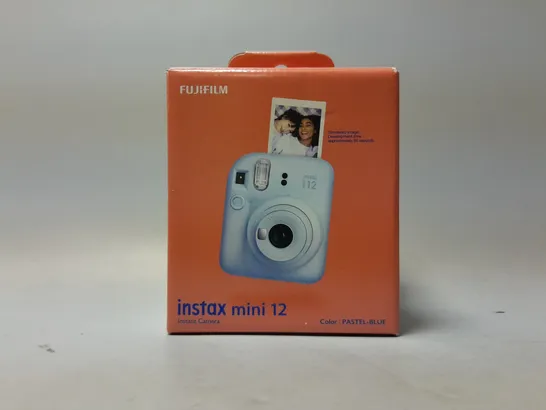 BOXED FUJIFILM INSTAX MINI 12 INSTANT CAMERA