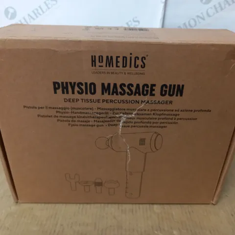 BOXED HOMEDICS PHYSIO MASSAGE GUN