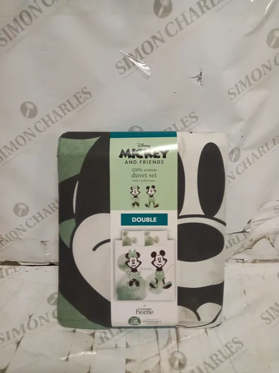 BRAND NEW DISNEY MICKEY AND FRIENDS DOUBLE DUVET SET 