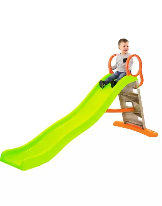 BOXED SUNSHINE FUN CLUB SLIDE WITH CLIMBING WALL