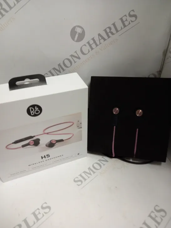 BOXED B&O H5 WIRELESS EARPHONES 