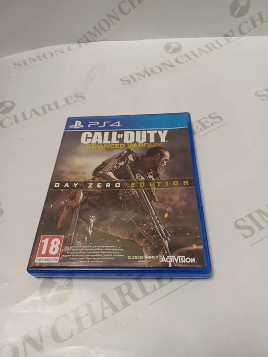 PS4 CALL OF DUTY ADVANCED WARFARE DAY ZERO EDITION 