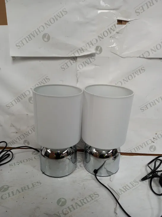 JOHN LEWIS LUCY TOUCH LAMP SET OF 2