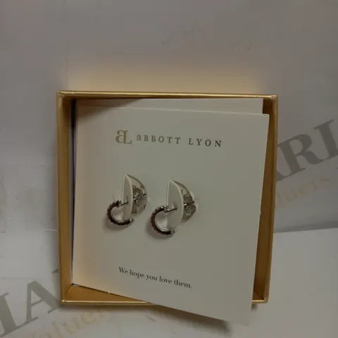 ABBOTT LYON LUXE MINI HOOP EARRINGS 