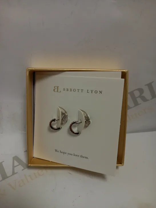 ABBOTT LYON LUXE MINI HOOP EARRINGS 