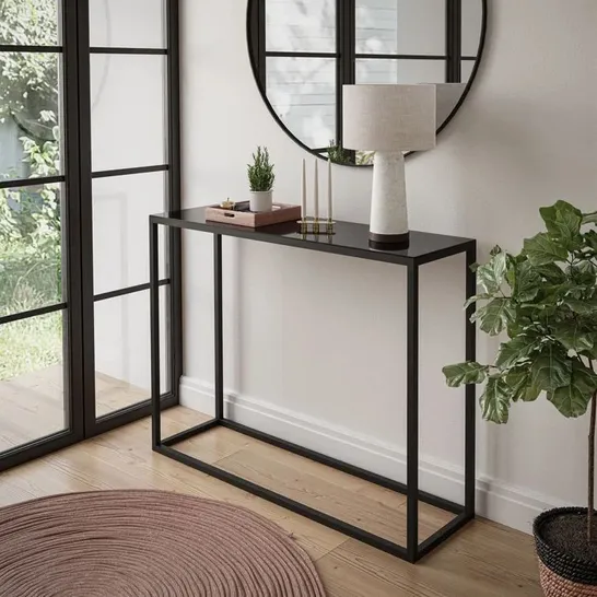 BOXED CALEXICO CONSOLE TABLE