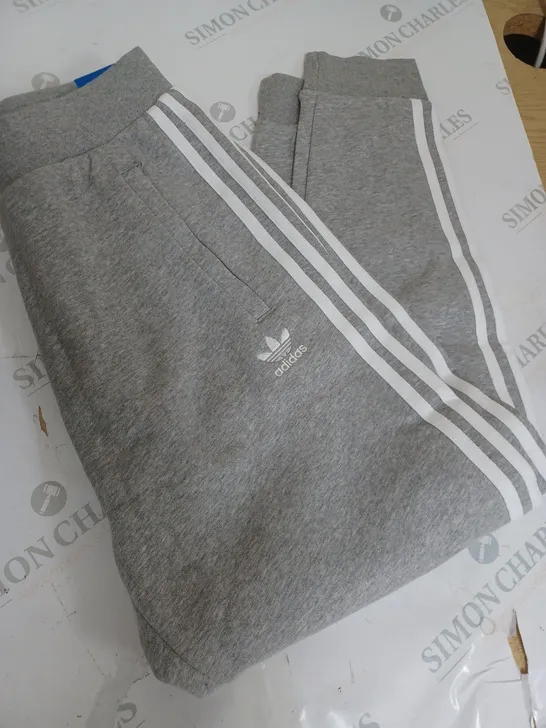 LIGHT GREY ADIDAS JOGGERS SIZE S 