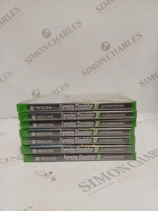 7 X SEALED FARMING SIMULATOR 17 VIDEOS GAMES FOR XBOX ONE 